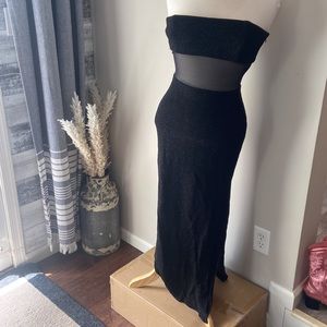 Formal black dress